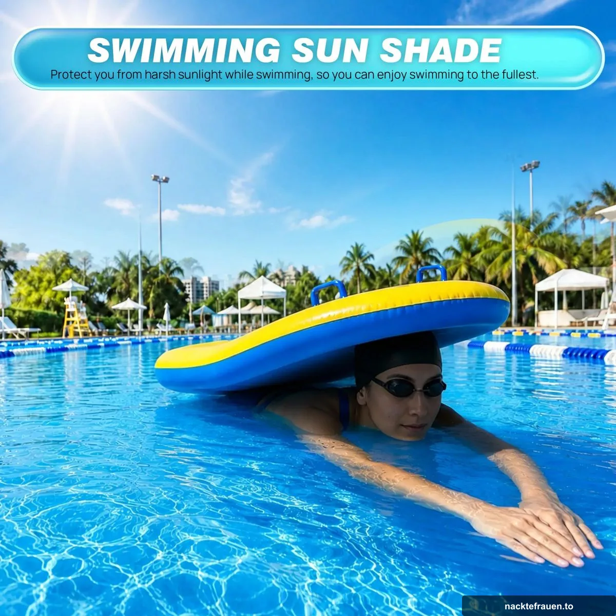 Frauen im Pool