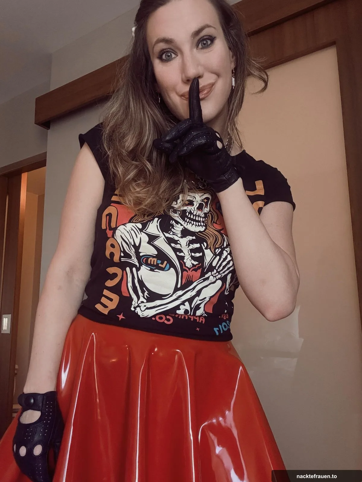 Frauen in Latex