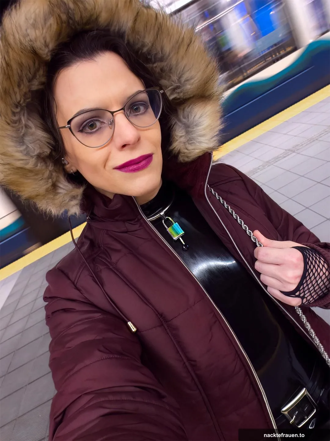 Frauen in Latex