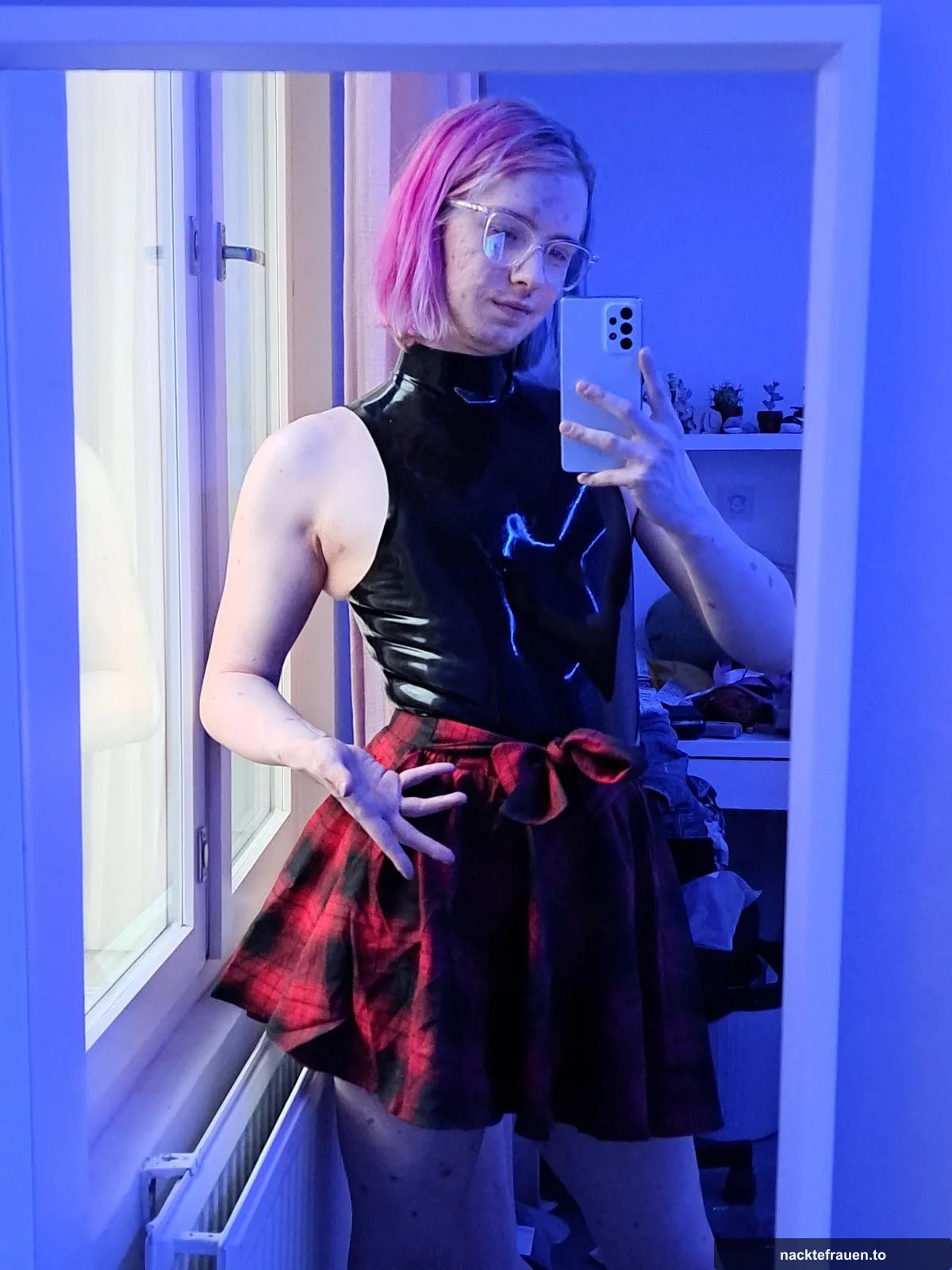 Frauen in Latex