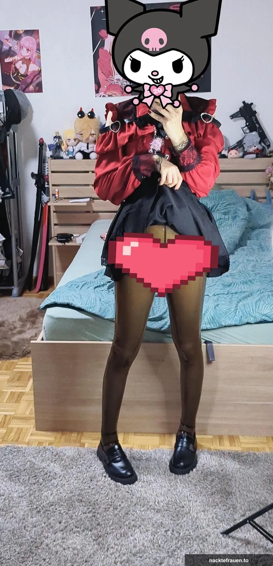 Frauen in Latex