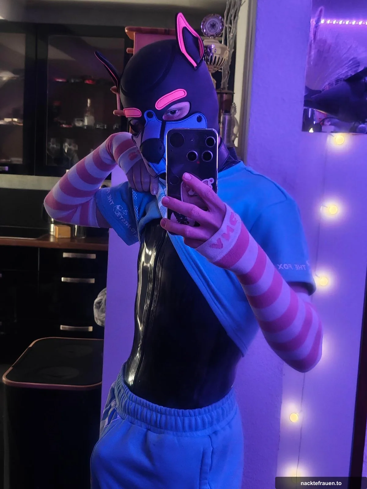 Frauen in Latex
